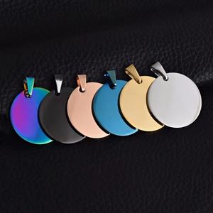 Ewang 35mm Souvenir <b>Tag</b> Printed Words Pet Tagging Logo Stainless Steel <b>Dog</b> <b>Tag</b> - Product Image 5