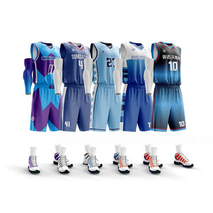Maillot de basket-ball à sublimation avec conception personnalisée, vêtements de basket-ball les plus récents uniformes de basket-ball personnalisés - Product Image 4