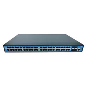 52 Port managed desktop 1000mbps network switch for business with sfp port L3 switch 10G uplink Ethernet Switches Wall