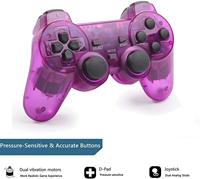 Control Inalámbrico Doueuain para 2.4G, Joystick con Doble Vibración, Compatible con Play 2, Control Remoto para Juegos P2