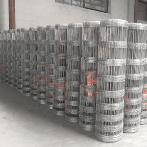 Malla de Alambre para Cercas de Granja de Cabras y Ovejas, Económica, de 4 pies, 6 pies, 8 pies y 10 pies, con Articulación de Bisagra, para Caballos, Ganado y Campos, en Venta - Product Image 1