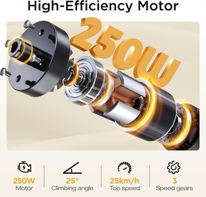 Vélo électrique de ville pour femmes <span class=keywords><strong>HITWAY</strong></span>, 27,5 pouces, 36V 13Ah, moteur 250W, autonomie 50-100 km, freins à disque doubles, moteur roue arrière - Product Image 2