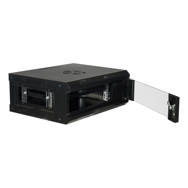 4U Metal Network Cabinet Custom Size 19-Inch Wall-Mounted Data Center Server Rack