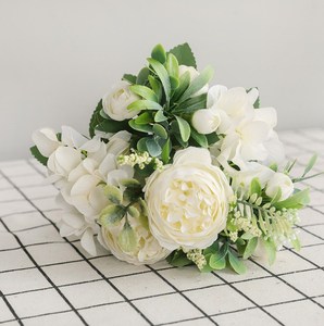 Bán Buôn Hoa Nhân Tạo Trong Số Lượng Lớn Hoa Lụa Trang Trí Đám Cưới Bảng Hoa Sắp Xếp Để Bán - Product Image 1