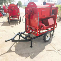 Machine à battre multifonctionnelle pour riz, maïs et soja, avec fonction de semoir et de récolteuse