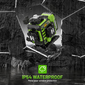 <span class=keywords><strong>Nivel</strong></span> Láser <span class=keywords><strong>Huepar</strong></span> W04CG de 16 Líneas, Herramienta Multiusos <span class=keywords><strong>Autonivelante</strong></span>, Nivelación de Pisos Láser Giratoria - Product Image 2