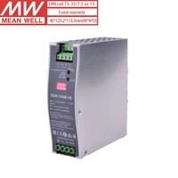 Alimentation DC-DC à sortie unique 240W 48V 5A 24v Mean Well DDR-240B-48 pour applications industrielles