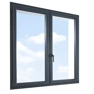 열 및 방음 알루미늄 창 및 문/가정용 슬라이딩 이중 유리창