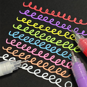 168 Colors Painting Drawing Acrylic Gel Pen Set <b>Large</b> Capacity with 1.0mm Tip <b>Gift</b> <b>Box</b> Featuring Blue Red Green Inks - Product Image 3