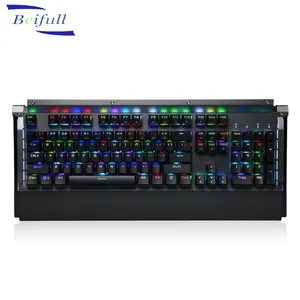 ที่มีคุณภาพสูง104คีย์แป้นพิมพ์ RGB กลกับ Kailh กล่องสวิทช์