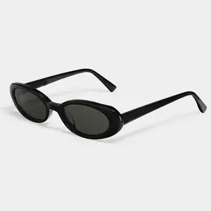 Lenses With Sunglasses 2022 High-quality OEM Square White Acetate Mens Sunglasses With CR39 Mirror Lenses