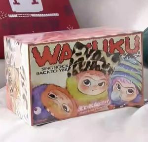 Letsvan WAKUKU V1 Jouets en peluche PVC, lot de 6 boîtes, boîte mystère, poupée surprise, cadeaux amusants pour fêtes, 100% authentique - Product Image 6