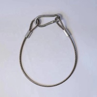 Câble de sécurité en acier inoxydable 304/316, norme AISI, câble tiré, lampe anti-chute, sangle de protection pour lampe de table à suspendre