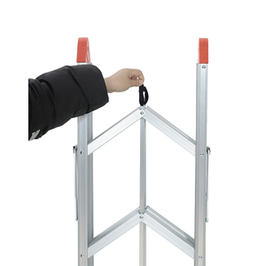 Deliladder, buen <span class=keywords><strong>precio</strong></span>, <span class=keywords><strong>escalera</strong></span> telescópica doble, <span class=keywords><strong>escalera</strong></span> <span class=keywords><strong>plegable</strong></span> de aluminio para el hogar - Product Image 5