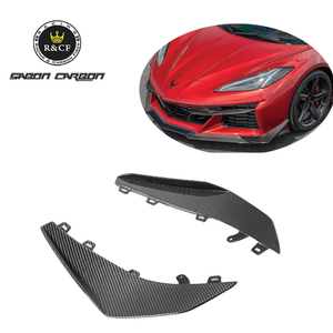 OE phong cách sợi carbon phía trước Bumper canards winglets 2023 + Corvette C8 Z06 sợi carbon Bộ dụng cụ cơ thể - Product Image 2