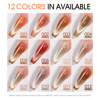 Westink Euro St Vernis Gel Effet Œil de Chat Automne Couleur Luxe avec Vernis Gel Magnétique Classique Effet Œil de Chat 15ml Bouteille Gel UV