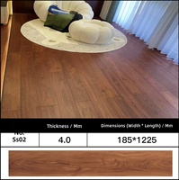 Revêtement de sol SPC emboîtable DIY : Luxe abordable, écologique, ignifuge, imperméable, panneaux polymères personnalisés à grain de bois pour