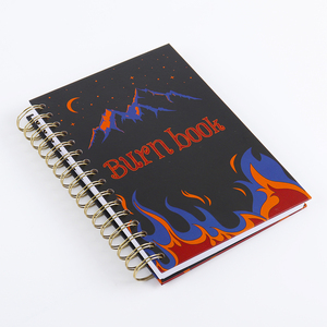 Broche de reliure à bobine personnalisée personnalisée <span class=keywords><strong>Burn</strong></span> After Writing <span class=keywords><strong>Book</strong></span> Journal <span class=keywords><strong>Burn</strong></span> <span class=keywords><strong>Book</strong></span> for Mean Girls - Product Image 1