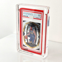 Étui de protection pour cartes de sport TCG en acrylique magnétique transparent, classé PSA, avec dégradé de couleur, pour cartes BGS SGC CGC, étui de protection pour cartes