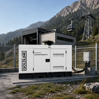 Générateurs diesel Cummins Super Silent 30KVA, générateur à faible bruit 24KW, diesel AC monophasé, refroidi par eau, centrale électrique