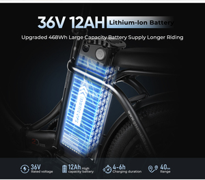 Mini <span class=keywords><strong>bicicleta</strong></span> eléctrica <span class=keywords><strong>plegable</strong></span> sin escobillas de 350 vatios más <span class=keywords><strong>ligera</strong></span>, <span class=keywords><strong>bicicleta</strong></span> eléctrica con batería de litio de 36V para adultos - Product Image 6