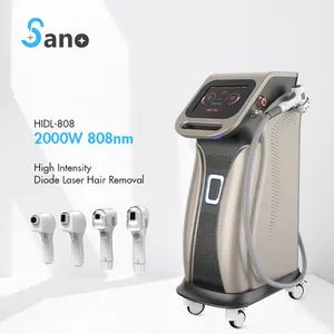 Sano Manufacturer 2000w Diode Laser Hair Removal Machine Permanent Hair Removal 12*23