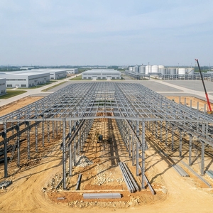 Kits de construction préfabriqués <span class=keywords><strong>en</strong></span> acier pour entrepôts et ateliers industriels, conception personnalisée, installation facile, prix d'usine - Product Image 2