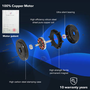 优质电动防抱死制动系统叶片48英寸遥控现代装饰220伏Bldc家用和酒店吊扇 - Product Image 3