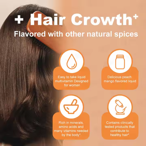 Dosificación líquida oral al por mayor OEM Premium multivitamínico suplemento para el crecimiento del cabello para la salud de la piel para todas las edades - Product Image 3