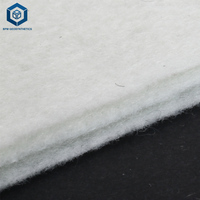 Géotextile non tissé blanc à fibres courtes 160g/m² Tissu de drainage près de chez moi