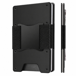 Aluminum Minimalist RFID Blocking Card <b>Holder</b> for Men - Product Image 1