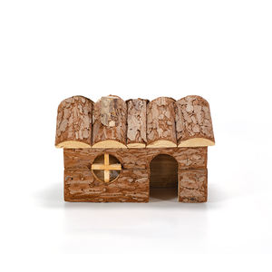 Gros Hamster Cage Accessoires en bois hamster maison <span class=keywords><strong>Chinchilla</strong></span> Et hérisson Maison repaire - Product Image 3