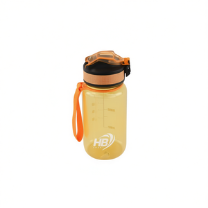 ขวดน้ำกีฬาแบบใสสีเหลือง 550 มล. ป้องกันการตกกระแทก - Product Image 1