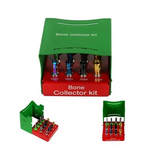 Kit de Recolección de Hueso Quirúrgico para Implantes Dentales, Herramienta para Hacer Virutas de Hueso, Taladro y Tope, 12 CE - Product Image 1