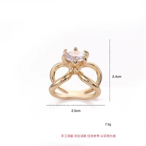 Heart Shaped Alloy <b>Scarf</b> Clip With Rhinestones For Clothing And <b>Scarf</b> Decoration Spring 2023 Fashion Accessory - Product Image 4