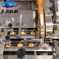 Machine à biscuits sandwich industrielle Skywin avec emballage automatique en flux continu 530S