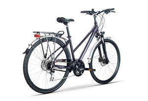 จักรยานสำหรับผู้หญิงขี่ในเมืองพร้อมดิสก์เบรกไฮดรอลิก24สปีดสำหรับใช้งานประจำวันดีไซน์ใหม่ - Product Image 3