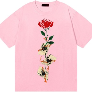 เสื้อยืดแขนสั้นผู้ชายไซส์ใหญ่ลายกราฟฟิตีสุดสร้างสรรค์ ผ้าฝ้ายถัก 100% สไตล์ลำลองสำหรับฤดูร้อน แนวแร็ปเปอร์ สตรีทแวร์ Y2k - Product Image 4