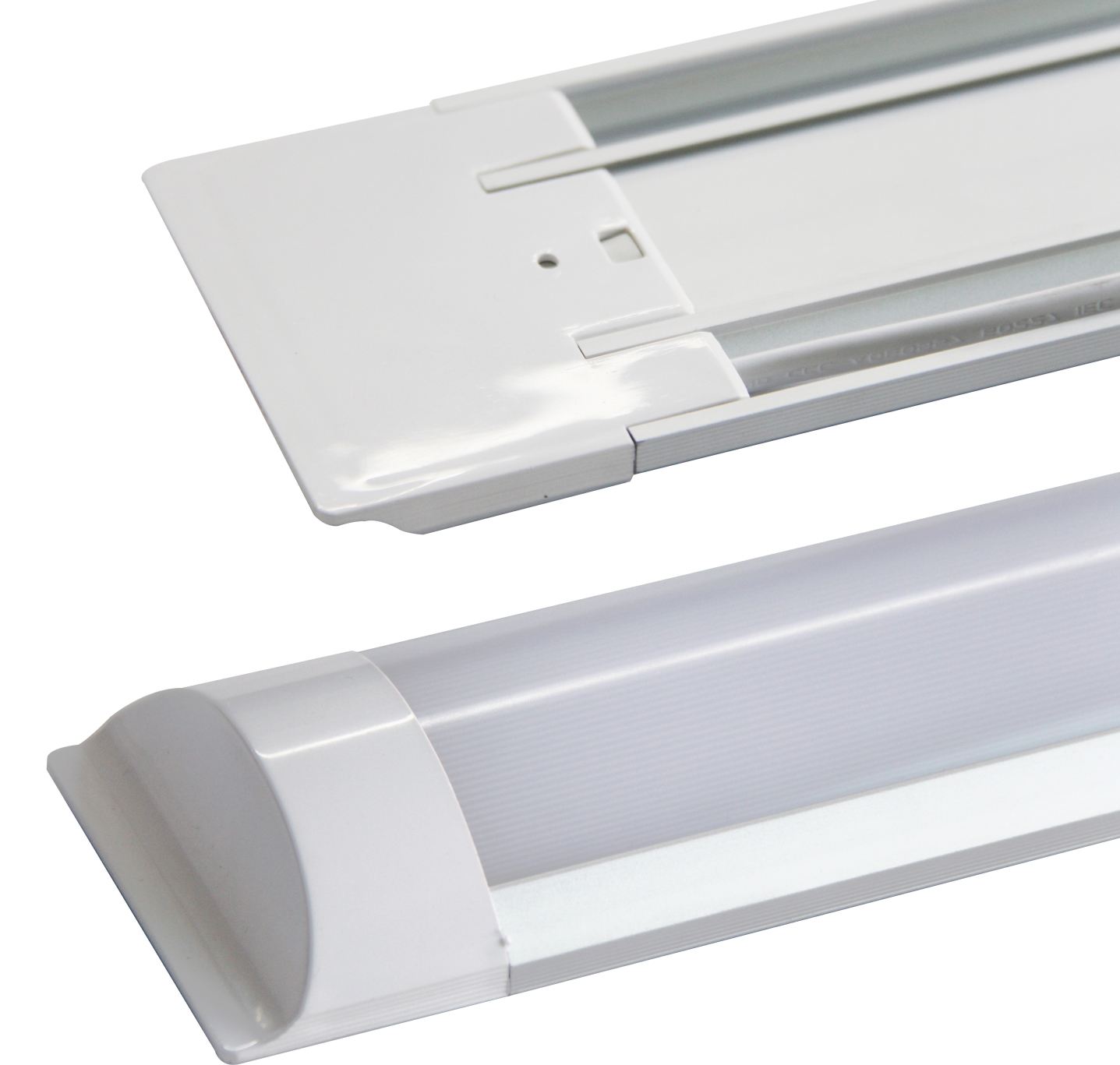 Заводская Продажа IP20 алюминий + Поликарбонат 4 фута 2 фута 18 Вт 36 Вт 140 лм/Вт Светодиодная линейная осветительная арматура Светодиодная трубка