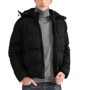 Abrigos de Invierno de Alta Calidad al por Mayor, Productos Cálidos para el Invierno, Chaqueta con Cremallera, Forro de Algodón, Chaqueta de Invierno para Hombre - Product Image 4