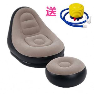 Sillón Inflable con Bomba de Aire Doméstica, Sofá Cama para Sala de Estar, Dormitorio, Viajes al Aire Libre, Campamento, Picnic - Product Image 3