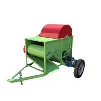 Nouvelle mini moissonneuse pour la récolte des haricots edamame, des gousses de soja vertes, des pois, séparateur de récolte