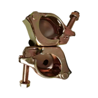Collier de serrage galvanisé pour échafaudage, coupleur à angle droit en acier forgé pour connexion de tubes