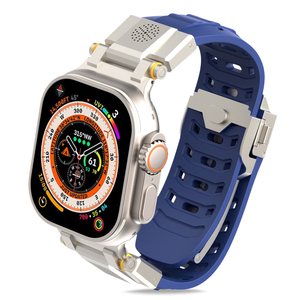 Bracelet en silicone parfumé Upro Aroma pour Apple Watch Ultra 2/1 Series 10 9 49mm 46mm 45mm, bracelet aromathérapeutique tendance - Product Image 4