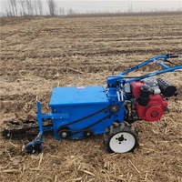 Trancheuse à chaîne manuelle portative pour fossés étroits, drainage des terres agricoles et fossés d'égouttage pour engrais