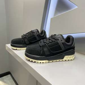 2026 New Men's Spring Autumn Fashion Skate Shoes Premium Sense Thick Sole Non-slip Wear-resistant Casual Sports <b>Sneakers</b> - Product Image 2