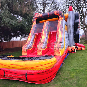 Castillo Inflable Comercial con Tobogán <span class=keywords><strong>de</strong></span> Agua, Diseño <span class=keywords><strong>de</strong></span> Monster Truck, con <span class=keywords><strong>Piscina</strong></span> para Negocios <span class=keywords><strong>de</strong></span> Alquiler para Fiestas - Product Image 4