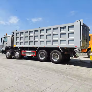Used Howo Sinotruk 8x4 <b>12</b> Wheeler Dump Truck 2018-2021 Left Hand Drive 371HP 41-50t Load Capacity Mining Transportation Euro3 - Product Image 4