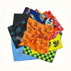 Digital Printed Cotton Bandana <b>Square</b> <b>Scarf</b> Custom Bandana <b>Scarf</b> - Product Image 4