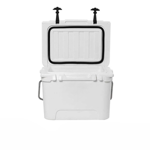 กล่องเก็บความเย็นแบบโรโตโมลด์ขนาด 20QT สำหรับงานหนัก พร้อมเก้าอี้ในตัว  รับสกรีนโลโก้ พกพาสะดวก เก็บความร้อนได้ดี เหมาะสำหรับแคมป์ปิ้ง เก็บเครื่องดื่มและอาหารกระป๋อง - Product Image 1